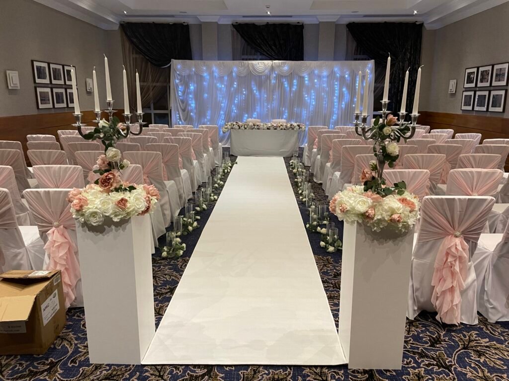 Wedding Ceremony Room Decor