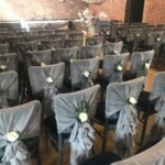 Ruffle Hoods with Flower Clips