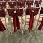 Single Sashes with Silver Brooches