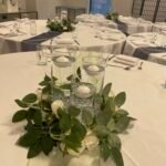Trio of Cylinder Vases Table Centrepiece