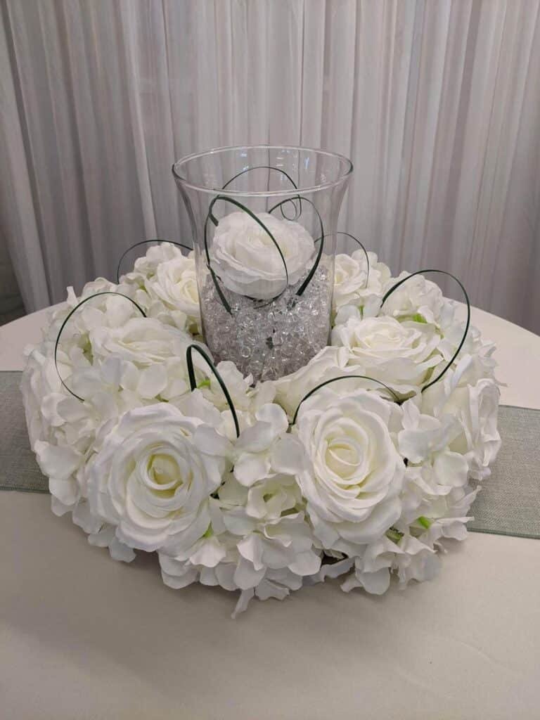 Hurricane Vase hire, wedding vase hire