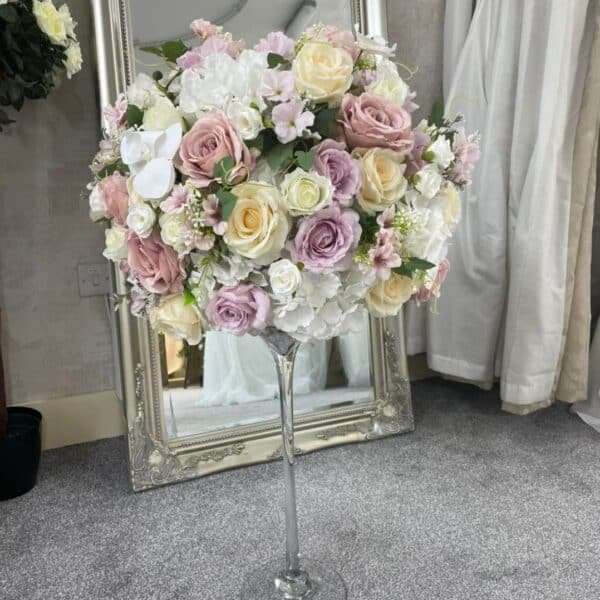 Romance Romes, Blush Pink Flowers wedding
