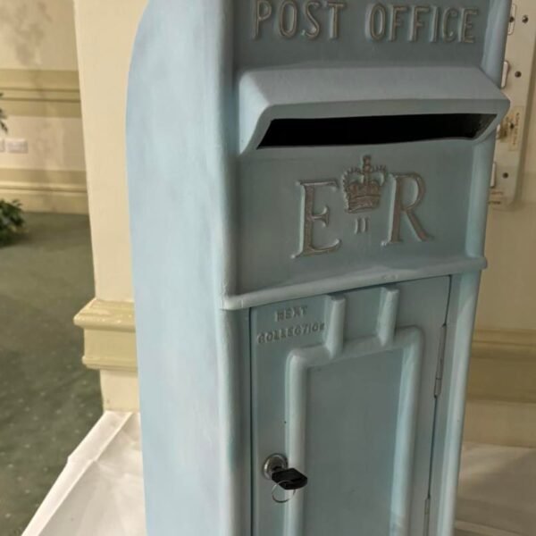 Pale Blue Post Box