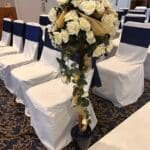 Rose Tree Aisle Decor