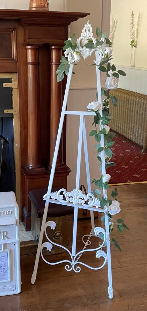 White Easel