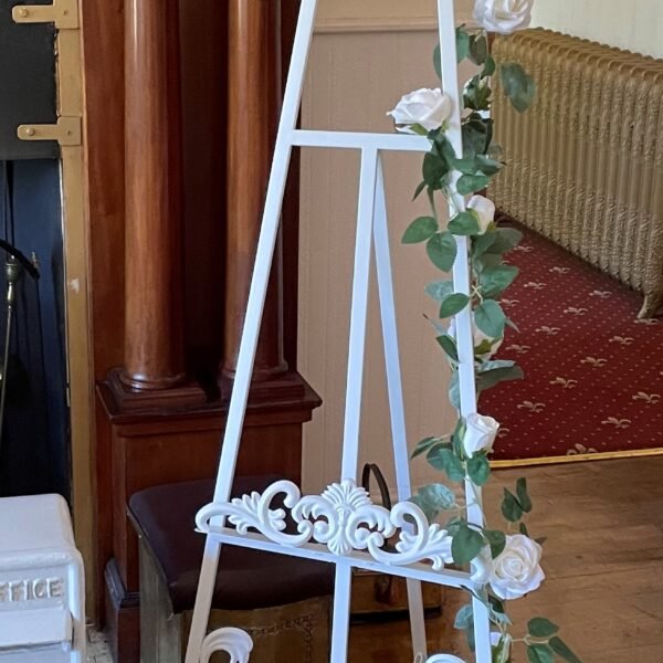 White Easel
