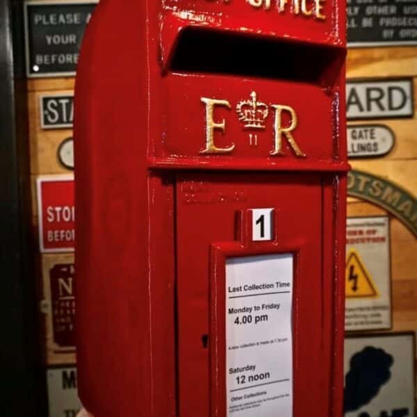 Red Post box for wedding